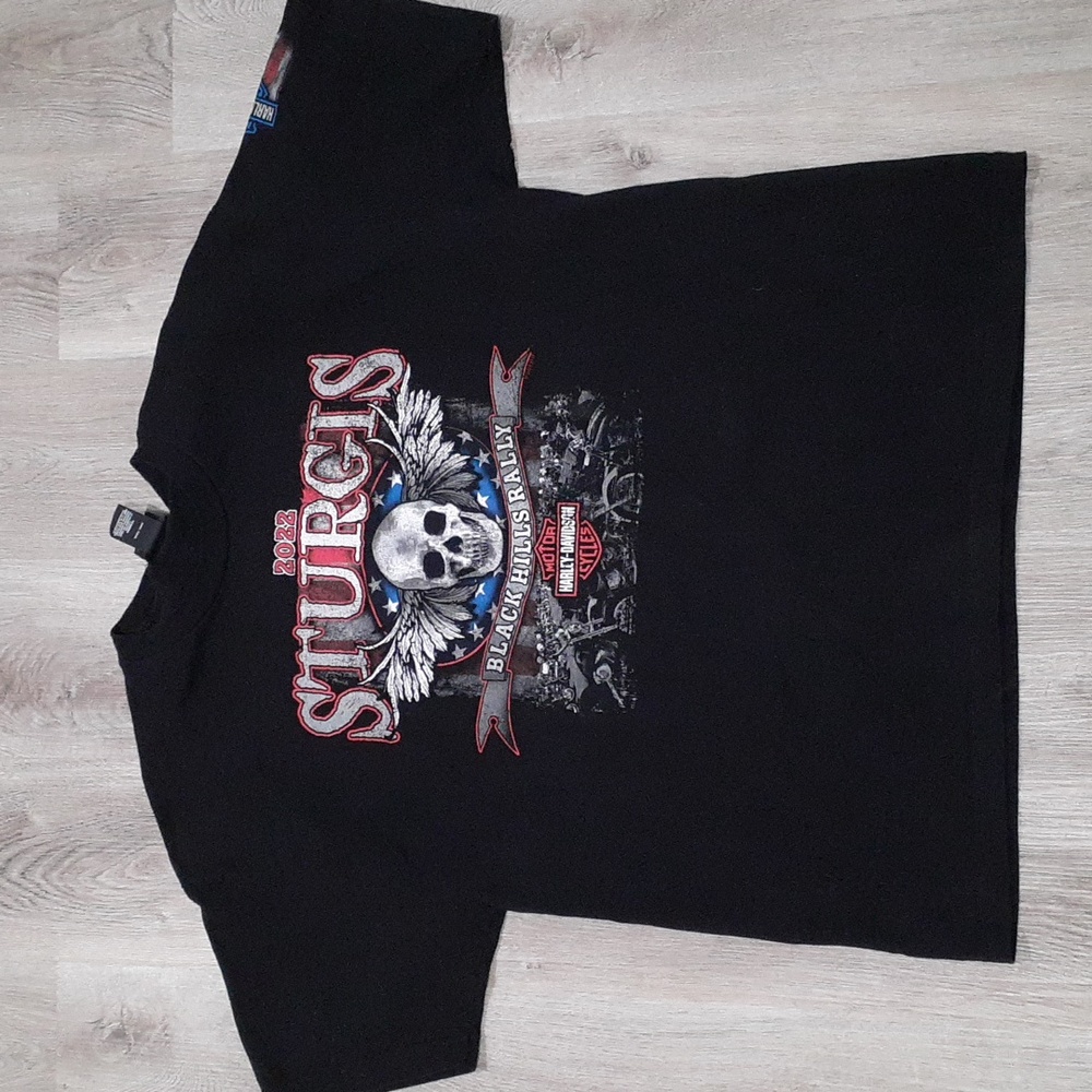 Harley-Davidson Sturgis 2022 Black Hills South Dakota Rally Biker Skull